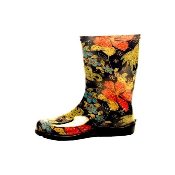 Principle Plastics WMNS SZ10 BLK Tall Boot 5002BK10 - main